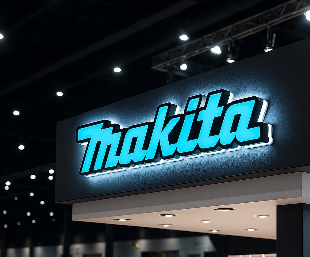 Custom illuminated brand project photo